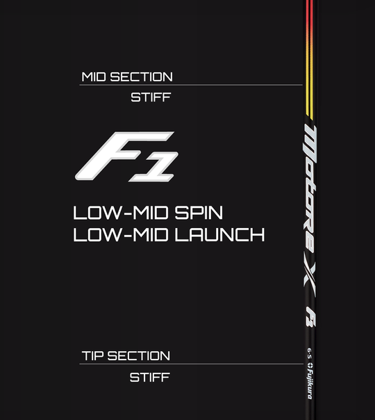 New 2020 Fujikura Motore X F1 Shaft – Choose Weight/ Flex/ Adapter