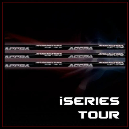 (7) NEW ACCRA iSERIES TOUR V2 GRAPHITE IRON SHAFTS .370 T90i