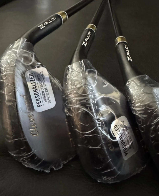 NEW 2025 CUSTOM Cleveland Golf RTZ Tour Black Wedge Set 52 56 60 DG TI Onyx S400